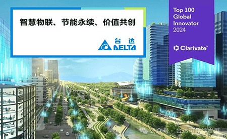 連續(xù)三年入選！臺達(dá)再登全球百強(qiáng)創(chuàng)新機(jī)構(gòu)